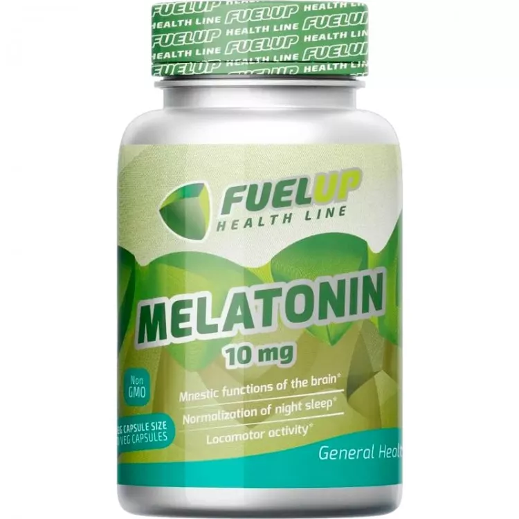 FuelUp Melatonin (Мелатонин) 10 мг. - 60 кап. Срок 06.26!