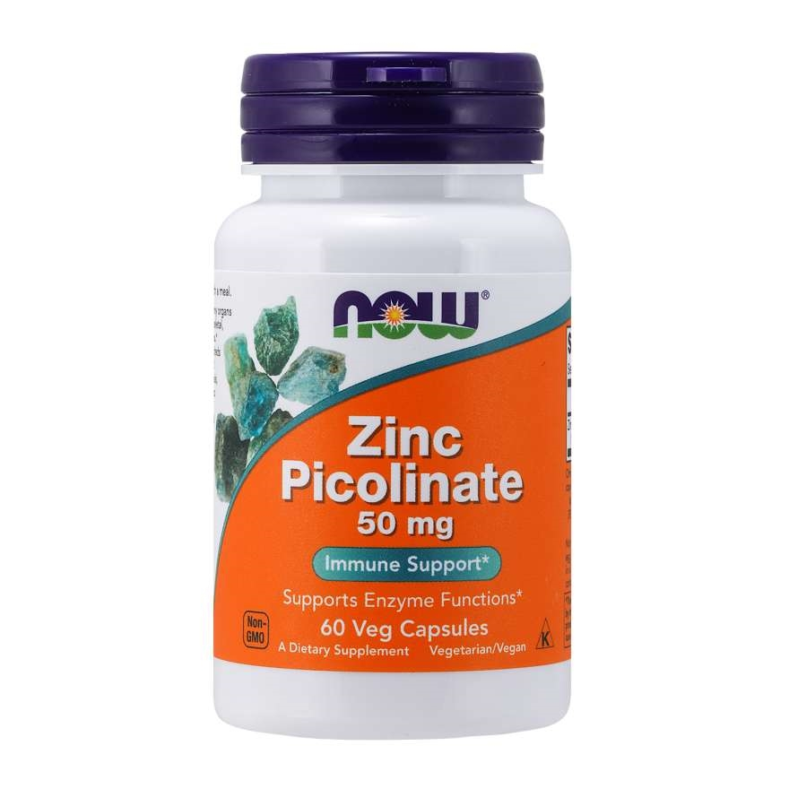 NOW Zinc Picolinate 50 мг - 60 кап.