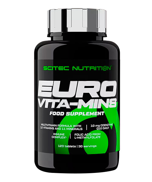 Scitec Nutrition Euro Vita-Mins (Мультивитамины) - 120 таб.