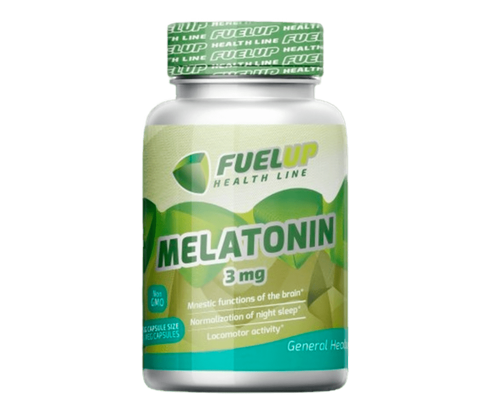 FuelUp Melatonin (Мелатонин) 3 мг. - 60 кап. Срок 06.26!