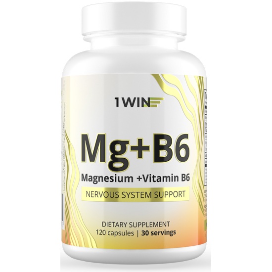 1 Win Magnesium + B6 - 120 кап.