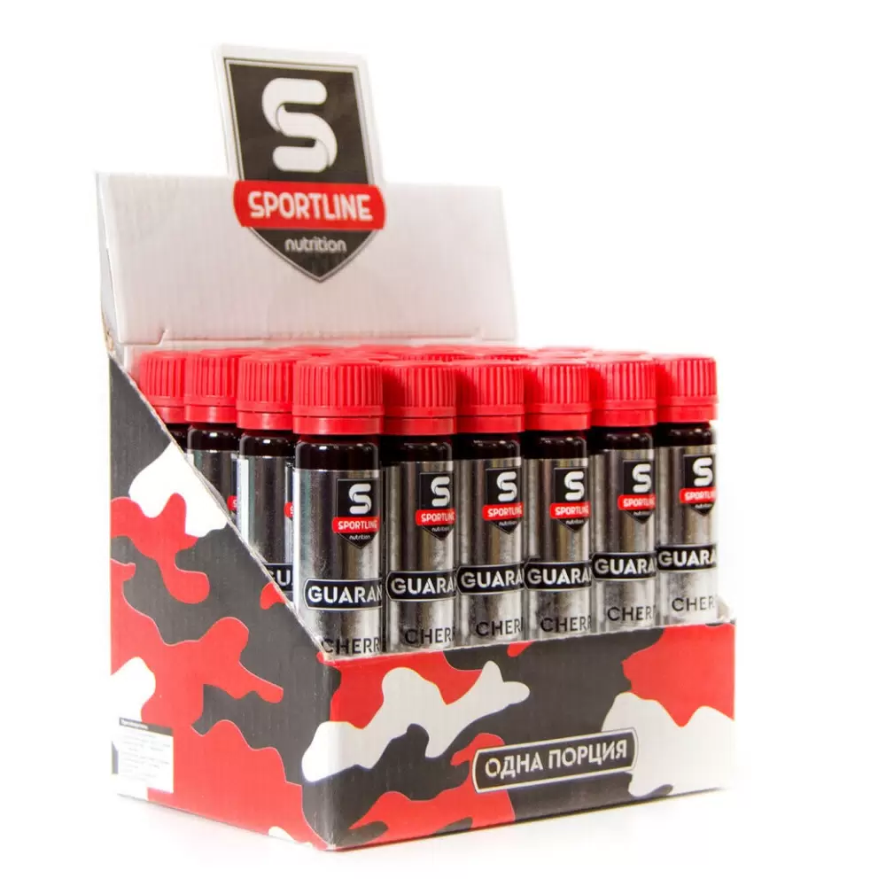 Sport Line guarana - 25 мл. (Вишня)
