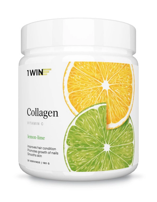 1 WIN Collagen + - 180 гр. (Лимон - лайм)