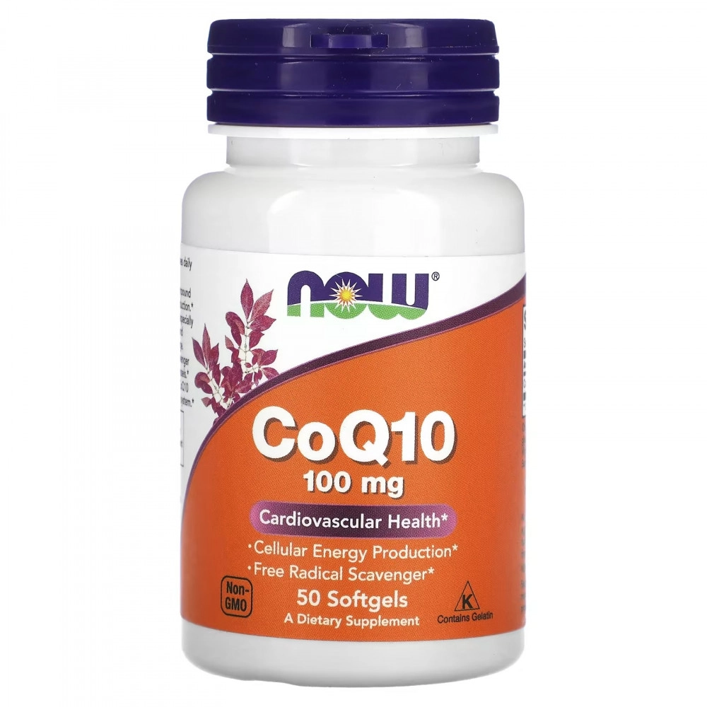NOW CoQ-10 100 мг. - 50 кап.