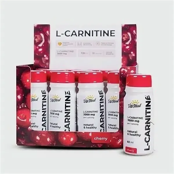 Vita Meal L-Carnitine Шот - 60 мл. (Вишня)