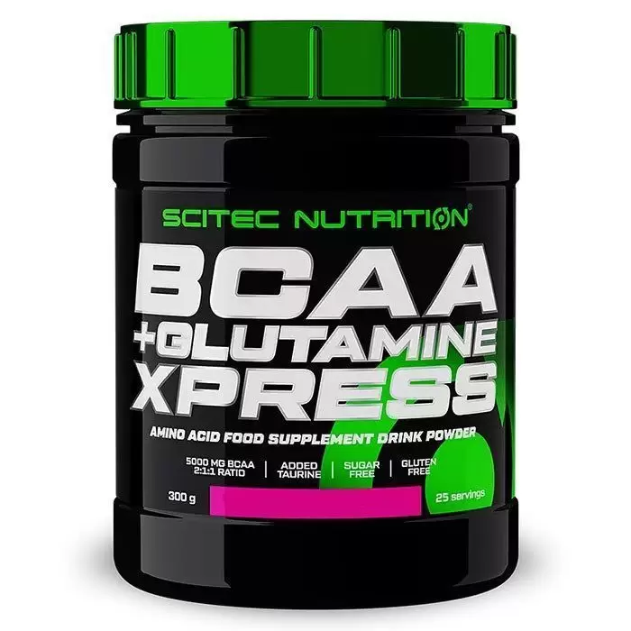 Scitec Nutrition BCAA + Glutamine Xpress  - 300 гр. (Жевательная резинка)