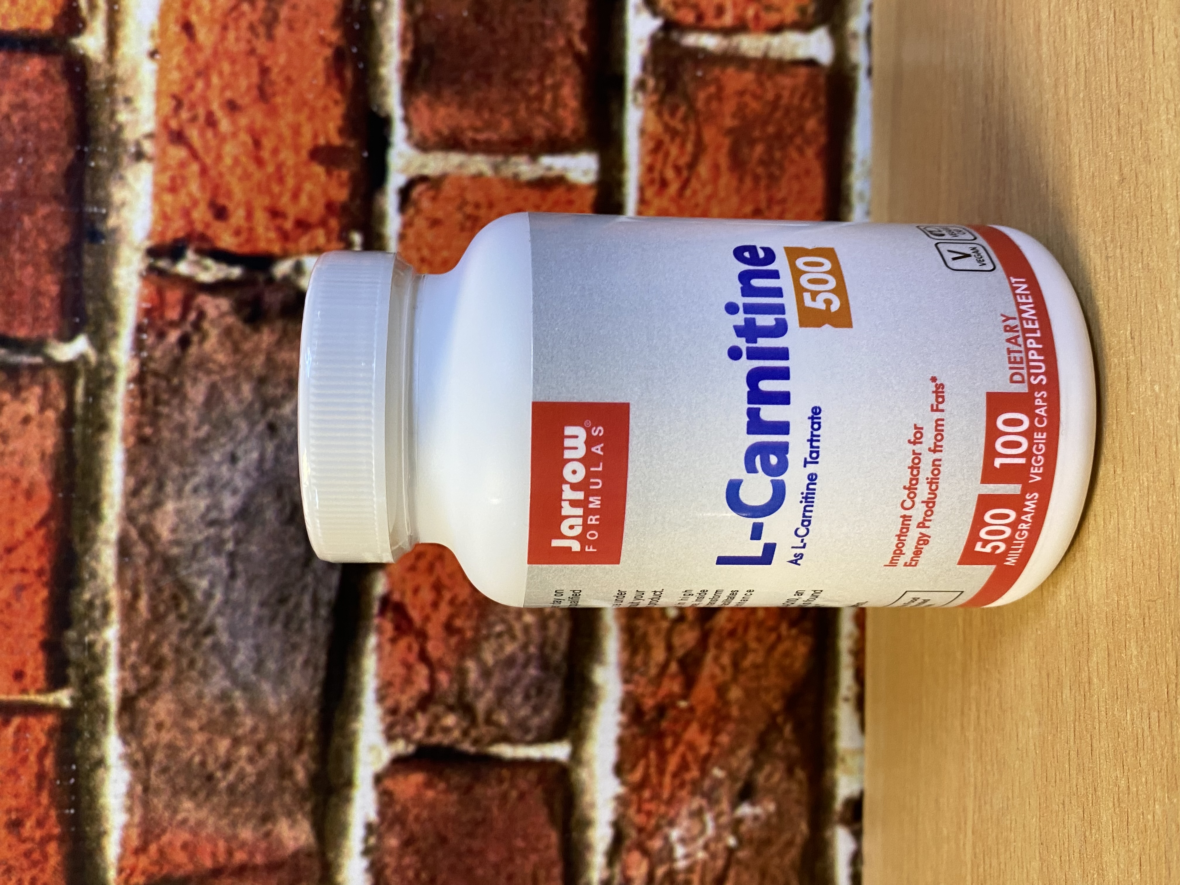 Jarrow L-Carnitine 500 - 100 кап.
