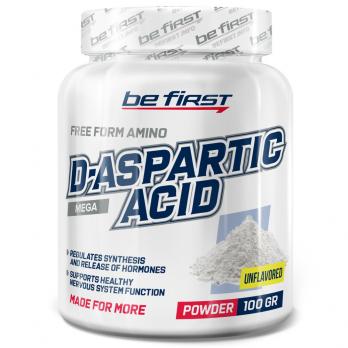 Be First DAA Powder (D-aspartic acid) (Д-аспаргиновая кислота) - 100 гр.