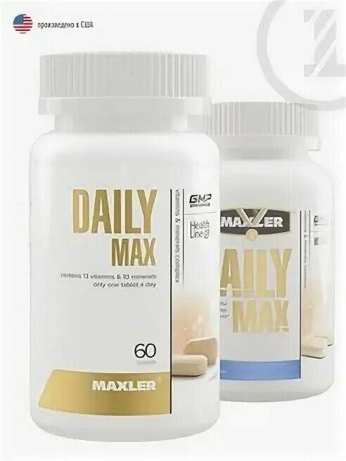 Maxler Daily Max (Мультивитамины) - 60 таб.