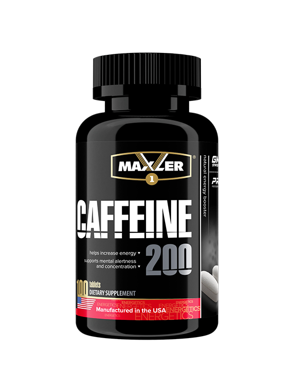 Maxler Caffeine 200 мг. - 100 таб.